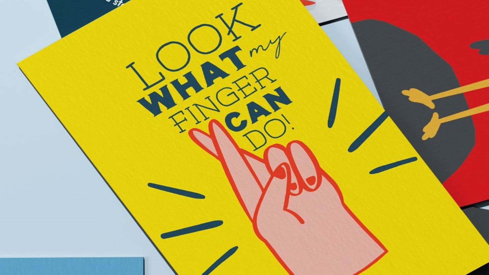 Look what my finger can do